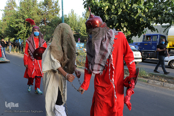 کاروان نمادین اسرای کربلا - کرج