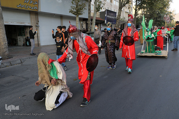 کاروان نمادین اسرای کربلا - کرج