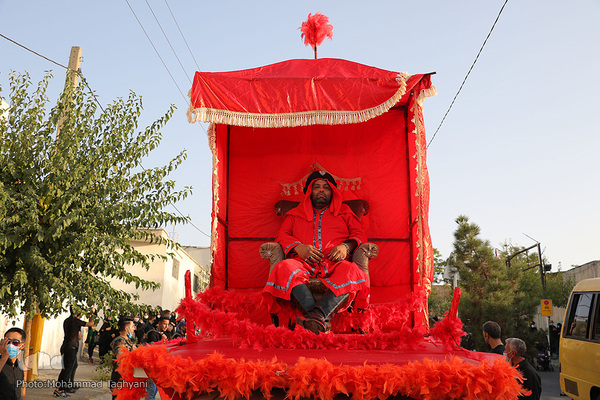کاروان نمادین اسرای کربلا - کرج