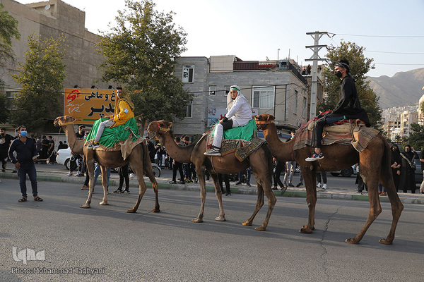 کاروان نمادین اسرای کربلا - کرج