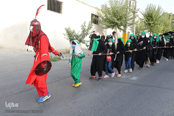 کاروان نمادین اسرای کربلا - کرج