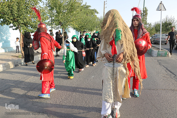 کاروان نمادین اسرای کربلا - کرج