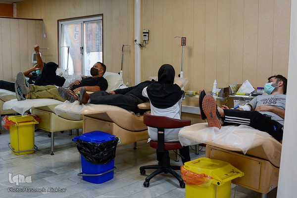 نذر خون در تاسوعای حسینی - کرج