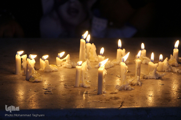 شام غریبان حسینی در آستان امامزادگان محمد (ع)و سکینه خاتون (س) کرج‎‎