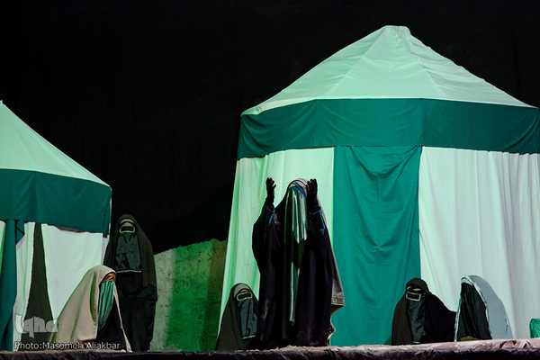 نمایش مذهبی «شام غریبان »در کرج