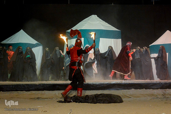 نمایش مذهبی «شام غریبان »در کرج