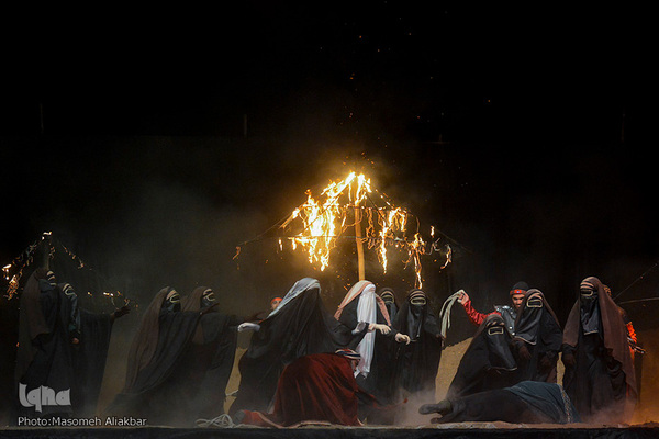 نمایش مذهبی «شام غریبان »در کرج