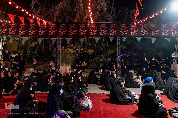 حسینیه ایران؛ عزاداری شب پنجم محرم‎‎