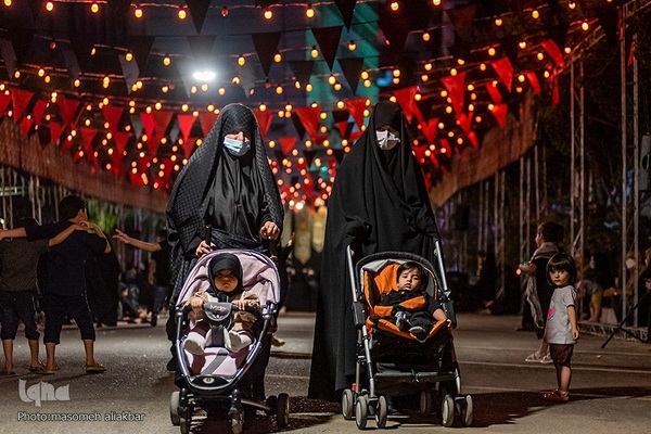 حسینیه ایران؛ عزاداری شب پنجم محرم‎‎