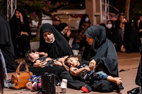 حسینیه ایران؛ عزاداری شب پنجم محرم‎‎