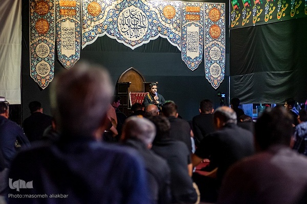 حسینیه ایران؛ عزاداری شب پنجم محرم‎‎