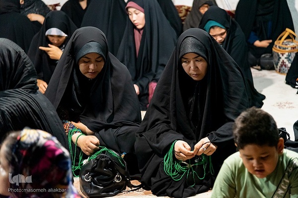 حسینیه ایران؛ عزاداری شب هفتم محرم‎‎