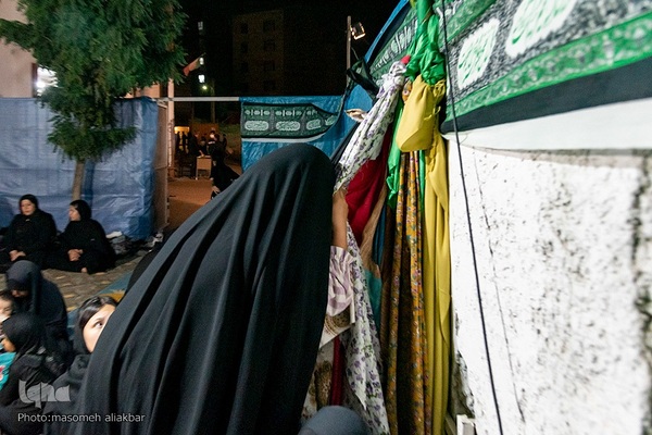 حسینیه ایران؛ عزاداری شب هفتم محرم‎‎