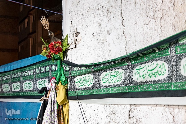 حسینیه ایران؛ عزاداری شب هفتم محرم‎‎