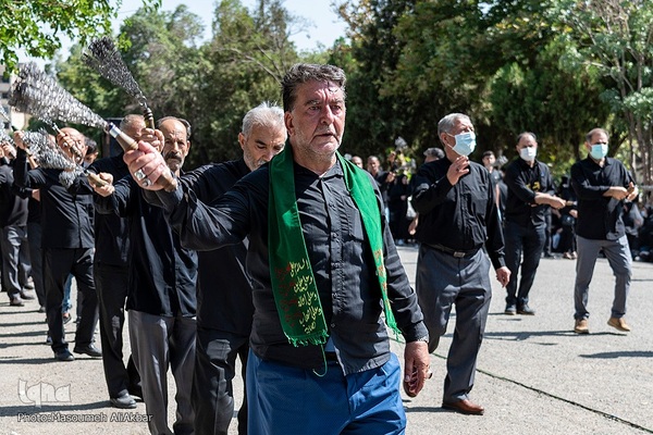 مراسم عزاداری عاشورای حسینی در آستان مقدس امامزادگان محمد (ع) و سکینه خاتون (س) کرج