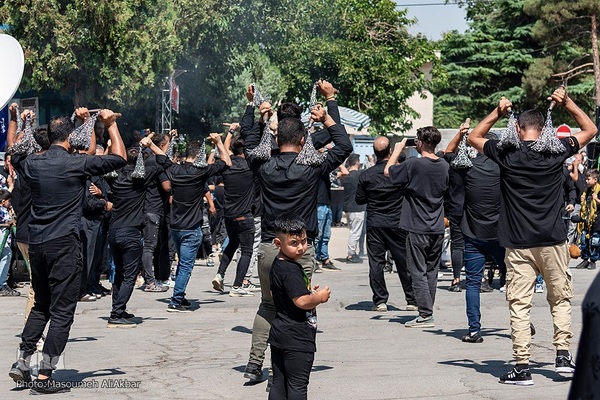 مراسم عزاداری عاشورای حسینی در آستان مقدس امامزادگان محمد (ع) و سکینه خاتون (س) کرج