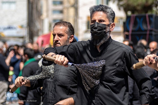 مراسم عزاداری عاشورای حسینی در آستان مقدس امامزادگان محمد (ع) و سکینه خاتون (س) کرج