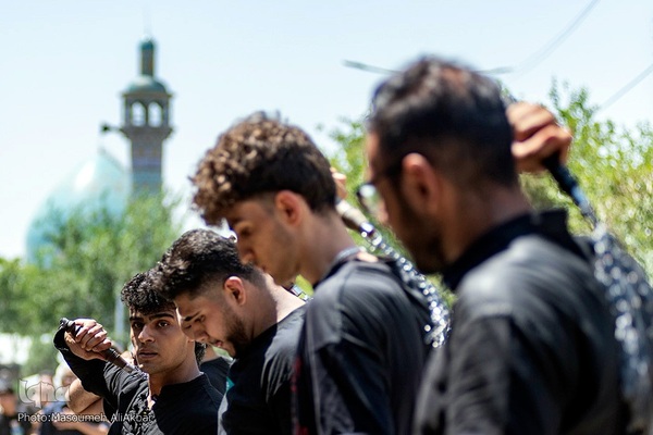 مراسم عزاداری عاشورای حسینی در آستان مقدس امامزادگان محمد (ع) و سکینه خاتون (س) کرج