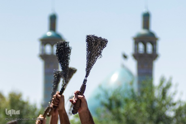 مراسم عزاداری عاشورای حسینی در آستان مقدس امامزادگان محمد (ع) و سکینه خاتون (س) کرج