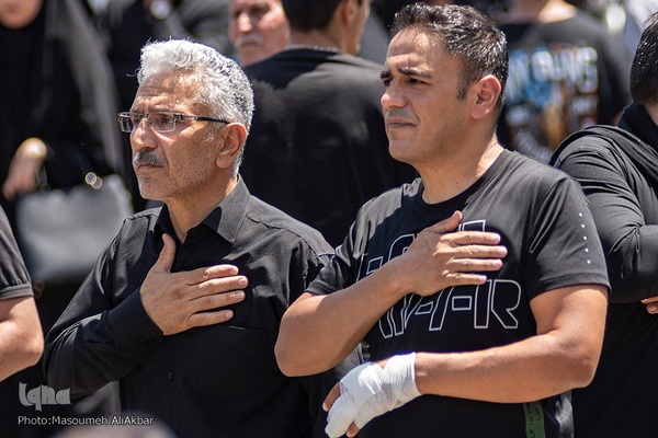 مراسم عزاداری عاشورای حسینی در آستان مقدس امامزادگان محمد (ع) و سکینه خاتون (س) کرج