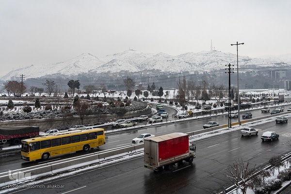 کرج سپید پوش شد‎