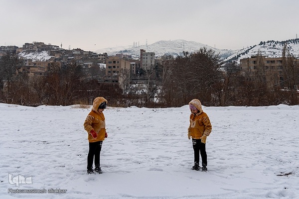 کرج سپید پوش شد‎