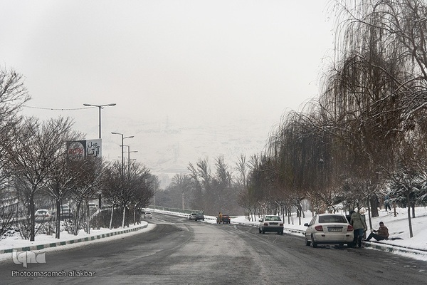 کرج سپید پوش شد‎