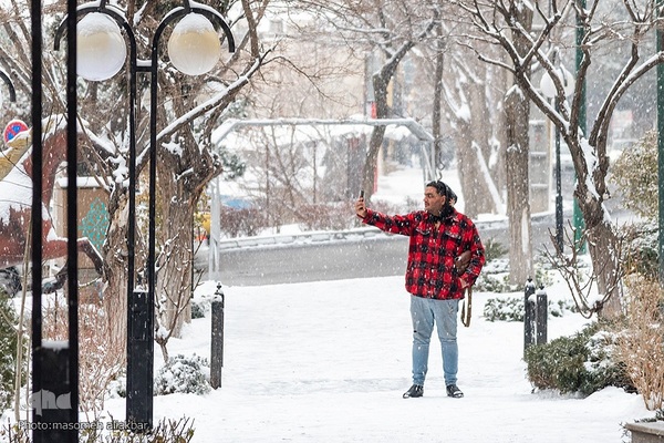 کرج سپید پوش شد‎