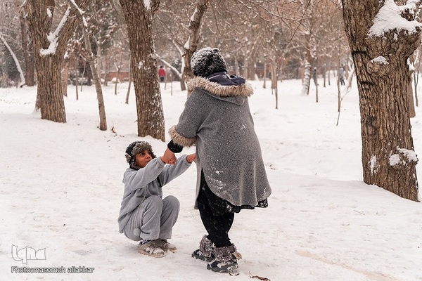 کرج سپید پوش شد‎