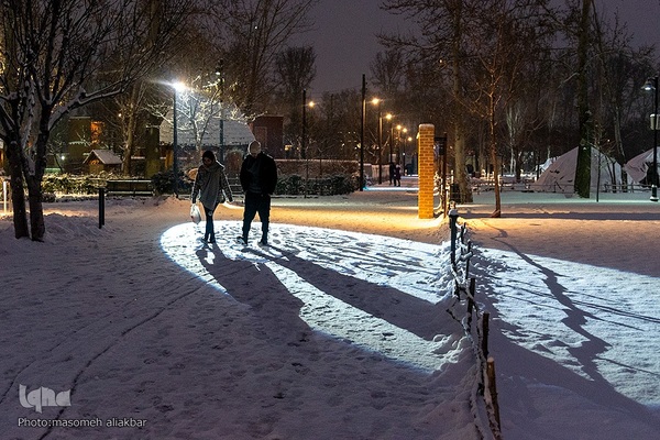 کرج سپید پوش شد‎