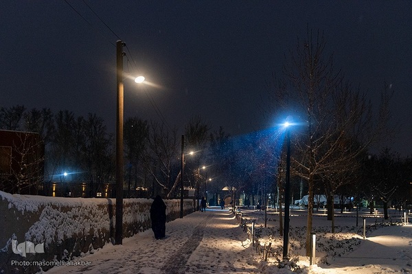 کرج سپید پوش شد‎