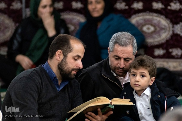 محفل انس با قرآن کریم در مسجد حضرت ابوالفضل (ع) کرج