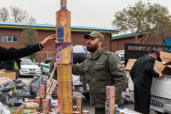 نمایشگاه کشفیات مواد محترقه استان البرز‎‎