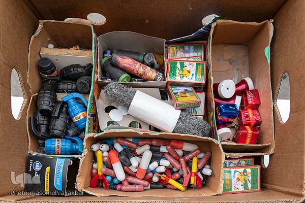 نمایشگاه کشفیات مواد محترقه استان البرز‎‎