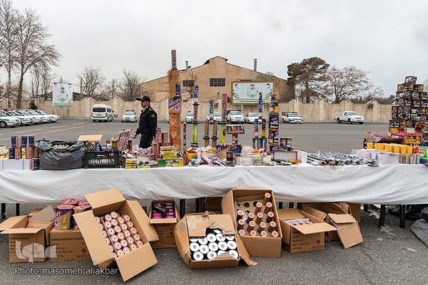 نمایشگاه کشفیات مواد محترقه استان البرز‎‎