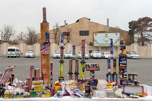 نمایشگاه کشفیات مواد محترقه استان البرز‎‎