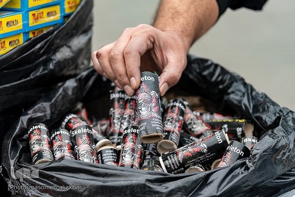 نمایشگاه کشفیات مواد محترقه استان البرز‎‎