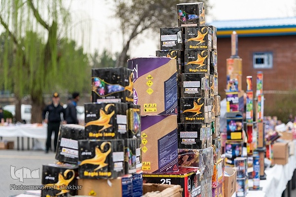 نمایشگاه کشفیات مواد محترقه استان البرز‎‎