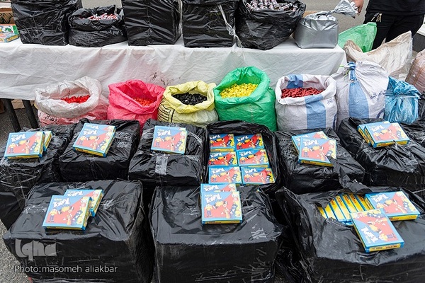 نمایشگاه کشفیات مواد محترقه استان البرز‎‎