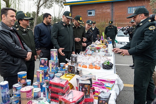 نمایشگاه کشفیات مواد محترقه استان البرز‎‎