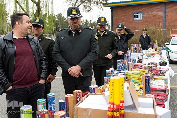 نمایشگاه کشفیات مواد محترقه استان البرز‎‎