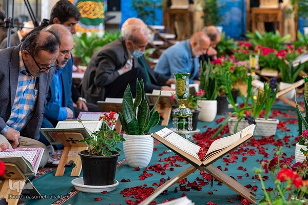 جزخوانی قرآن در مصلی کرج‎‎