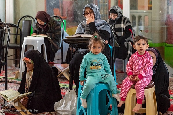 جزخوانی قرآن در مصلی کرج‎‎