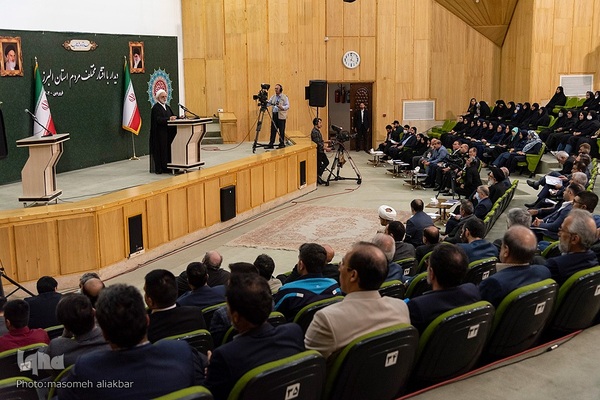 جلسه دیدار رییس قوه قضاییه با قضات و کارکنان دستگاه قضایی استان البرز‎‎