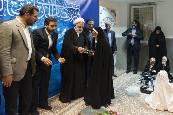 بازدید رییس قوه قضاییه از شیرخوارگاه امام علی (ع)‎‎