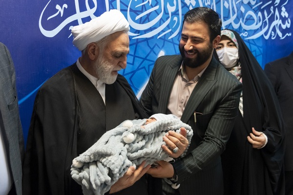 بازدید رییس قوه قضاییه از شیرخوارگاه امام علی (ع)‎‎