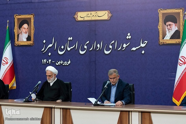 جلسه شورای اداری و جلسه شورای قضایی استان‎‎