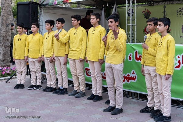 جزءخوانی قرآن درجشنواره لاله‏‎های کرج‎‎