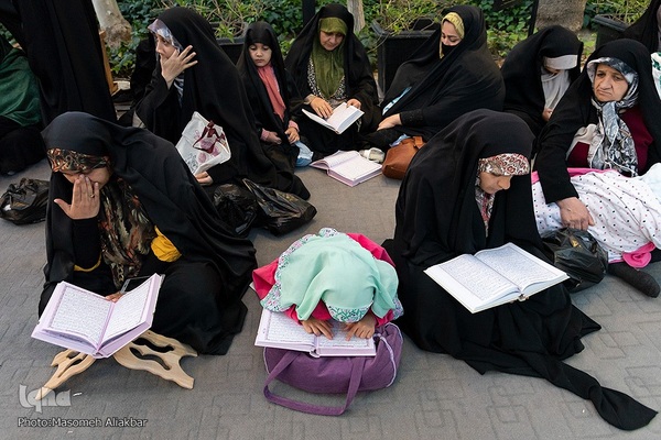 جزءخوانی قرآن درجشنواره لاله‏‎های کرج‎‎