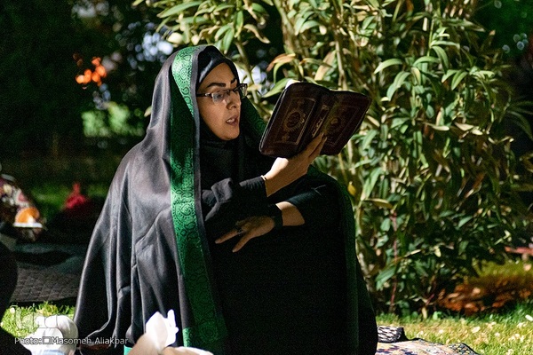 مراسم احیای شب بیست و یکم در دانشگاه آزاد اسلامی کرج‎‎